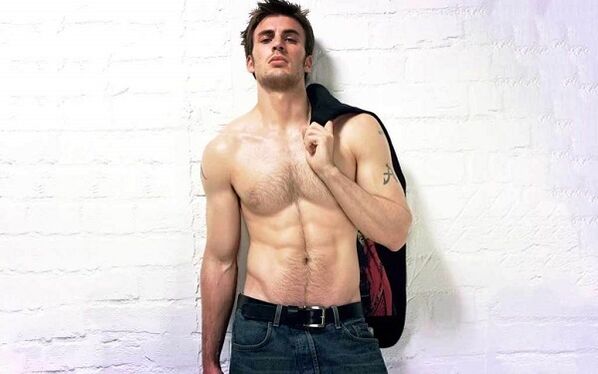 секси мъж с уголемен пенис